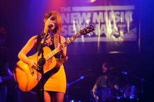 Maren Morris performs at the Artist On The Verge Finals 2012 at Santos Party House in New York City, June 18, 2012.