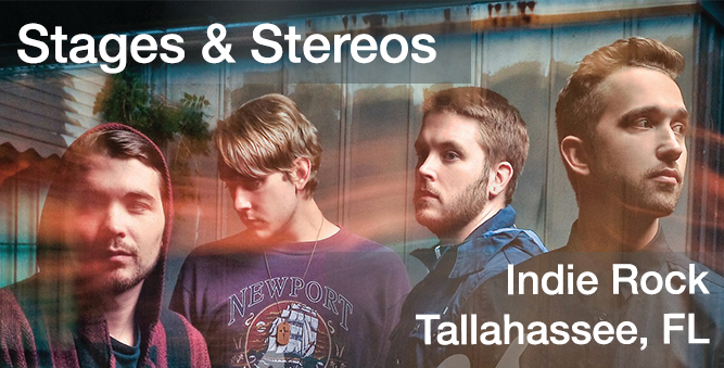 stages and stereos, indie rock music, tallhassee, florida