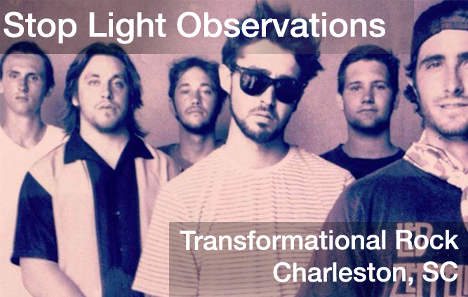 stop light observations, transformational rock, charleston, south carolina
