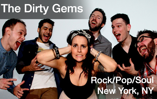 the dirty gems, pop, rock, soul, new york, ny