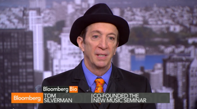 Watch Tom Silverman on Bloomberg: Is Streaming Savior of Music Business?